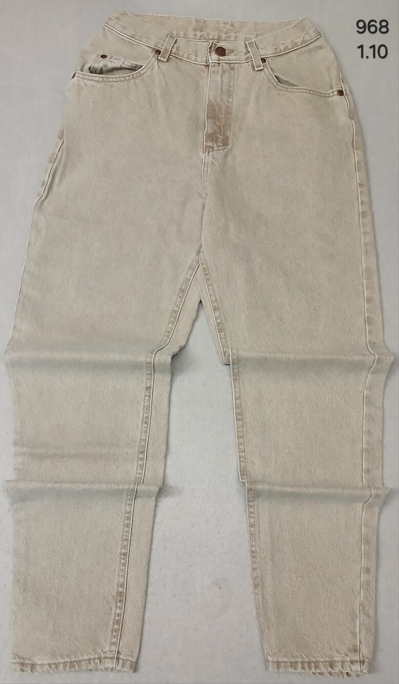 Lee (8L) Vintage High Rise Straight Tan Denim Jeans